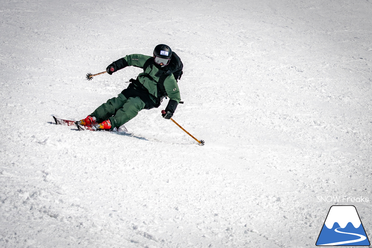 キロロリゾート｜[okaphoto]ことフォトグラファー・岡崎宜紀さんの撮影に密着。被写体となるのは...全日本スキー技術選ファイナリスト『原田侑駿 - Yuma Harada』(^^)/